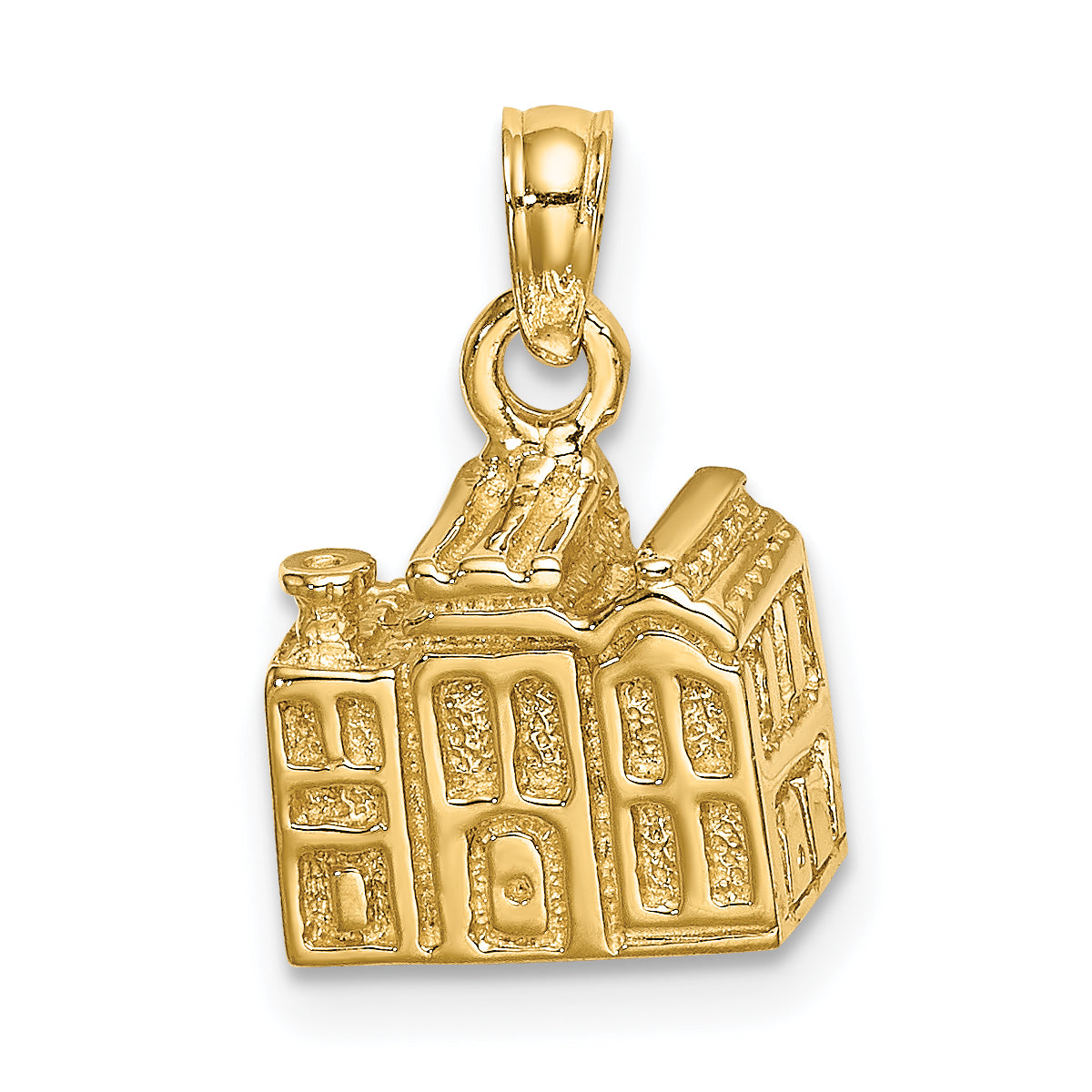 14K 3D CHARLESTON Rainbow Row Buildings