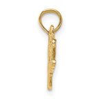 14K I HEART  VOLLEYBALL Charm
