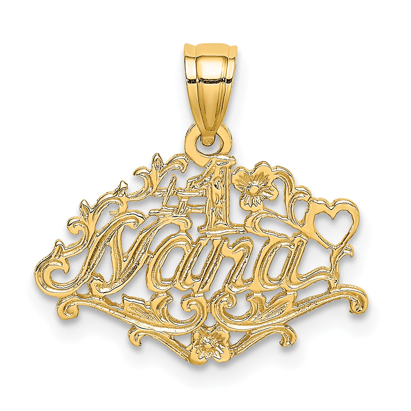 14K #1 NANA  Charm Main image