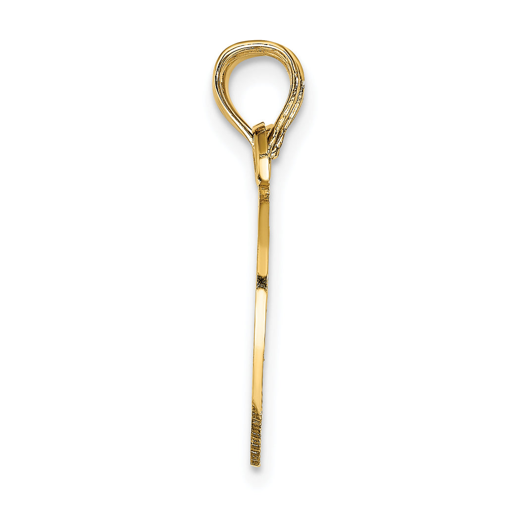 14K BOY/GIRL FRIEND Break-apart Heart Charm