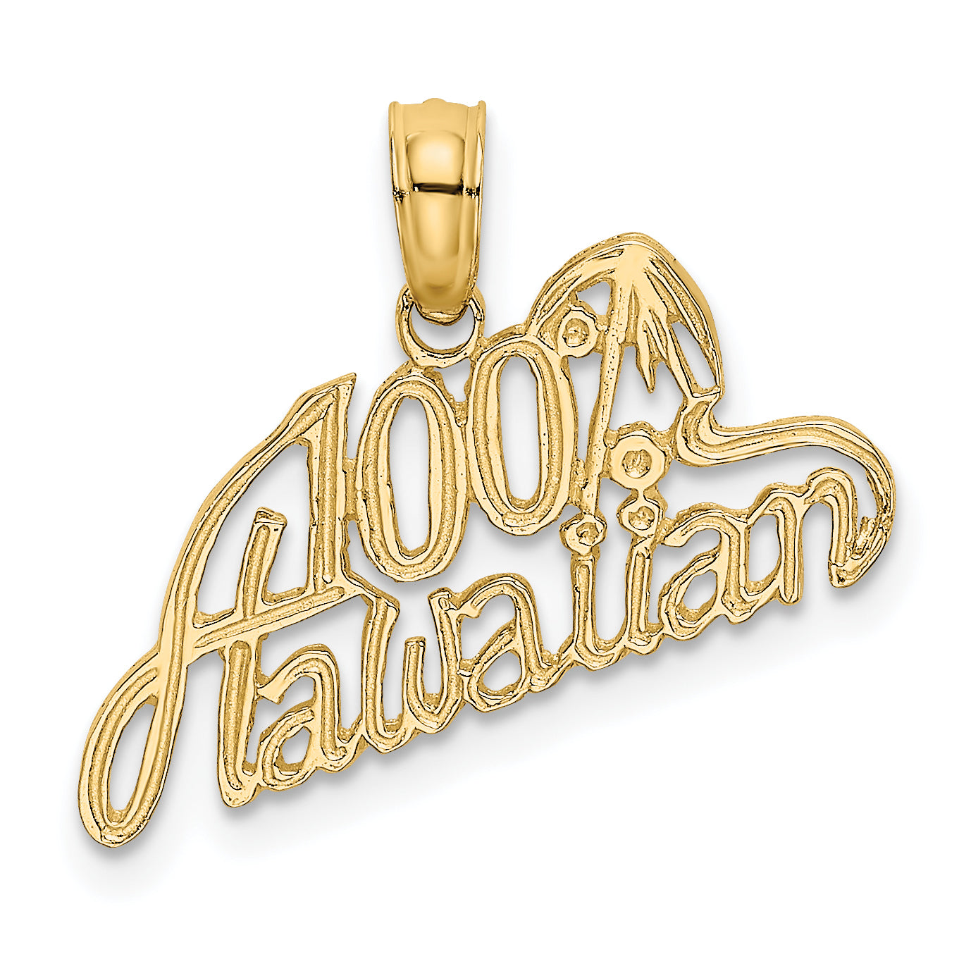 14K 100% HAWAIIAN Charm Main image