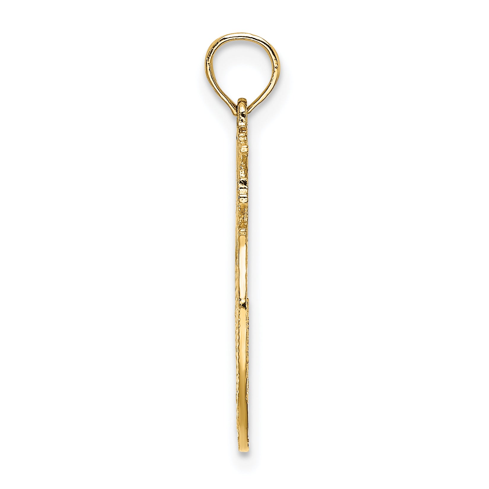 14K New York Skyline in Apple Charm