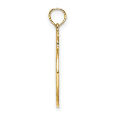 14K New York Skyline in Apple Charm