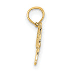 14K BASEBALL MOM Charm