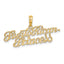 14K PUERTO RICAN PRINCESS Charm