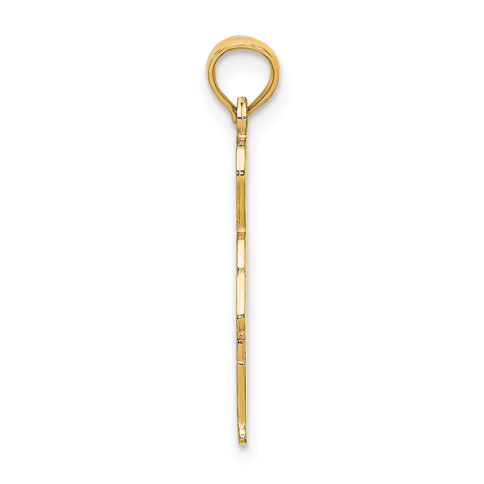 14K Little Boy Walking Charm Secondary image