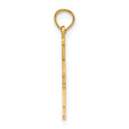 14K Boy w/ Baseball Cap Charm