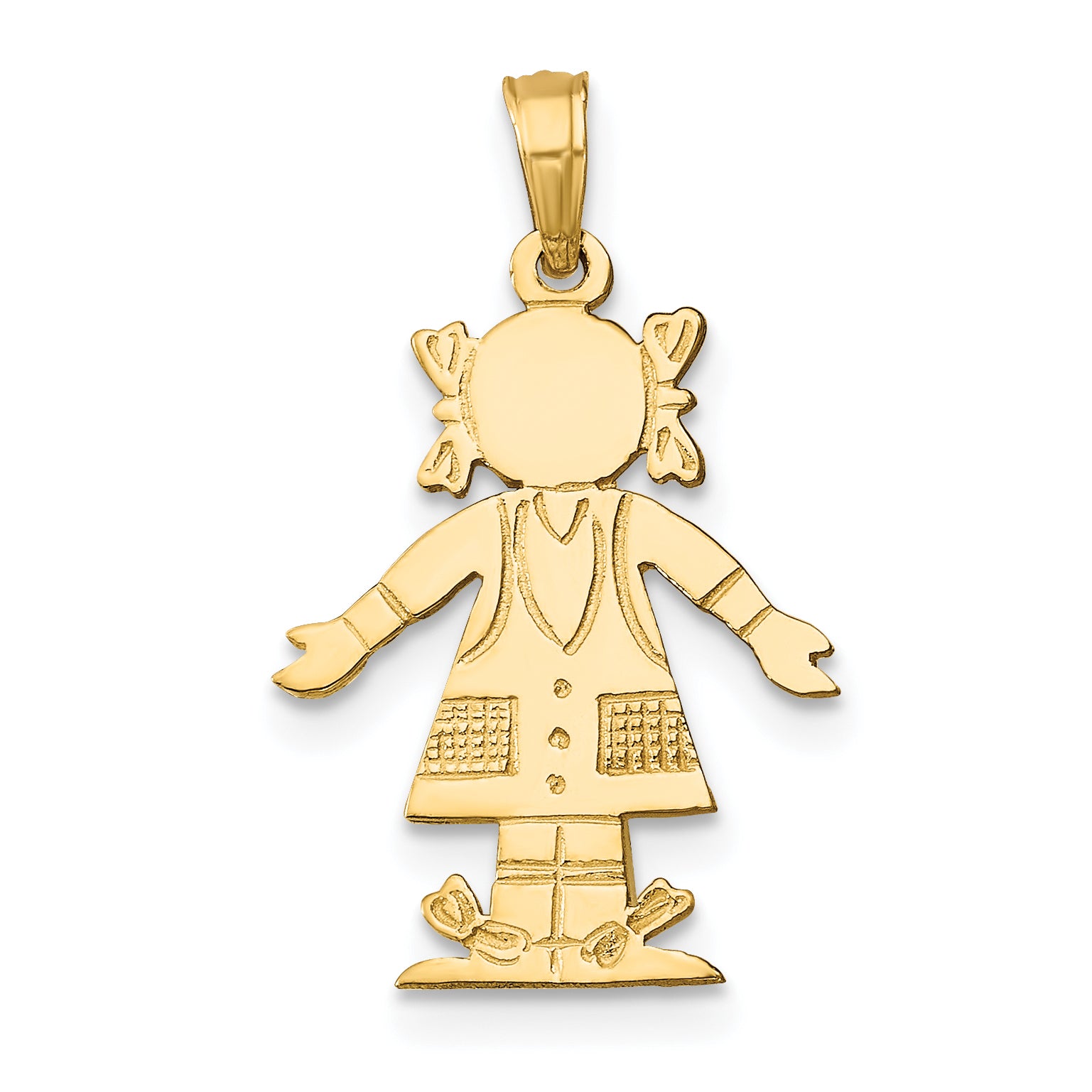 14K Girl Charm Main image