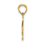 14k I'D RATHER BE FLYING Charm