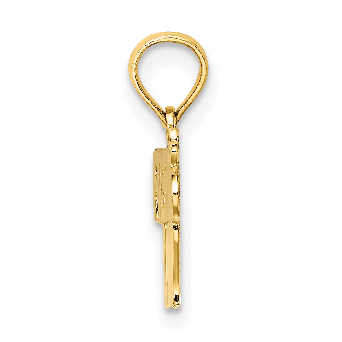14k FIREFIGHTER'S LADY Charm Secondary image
