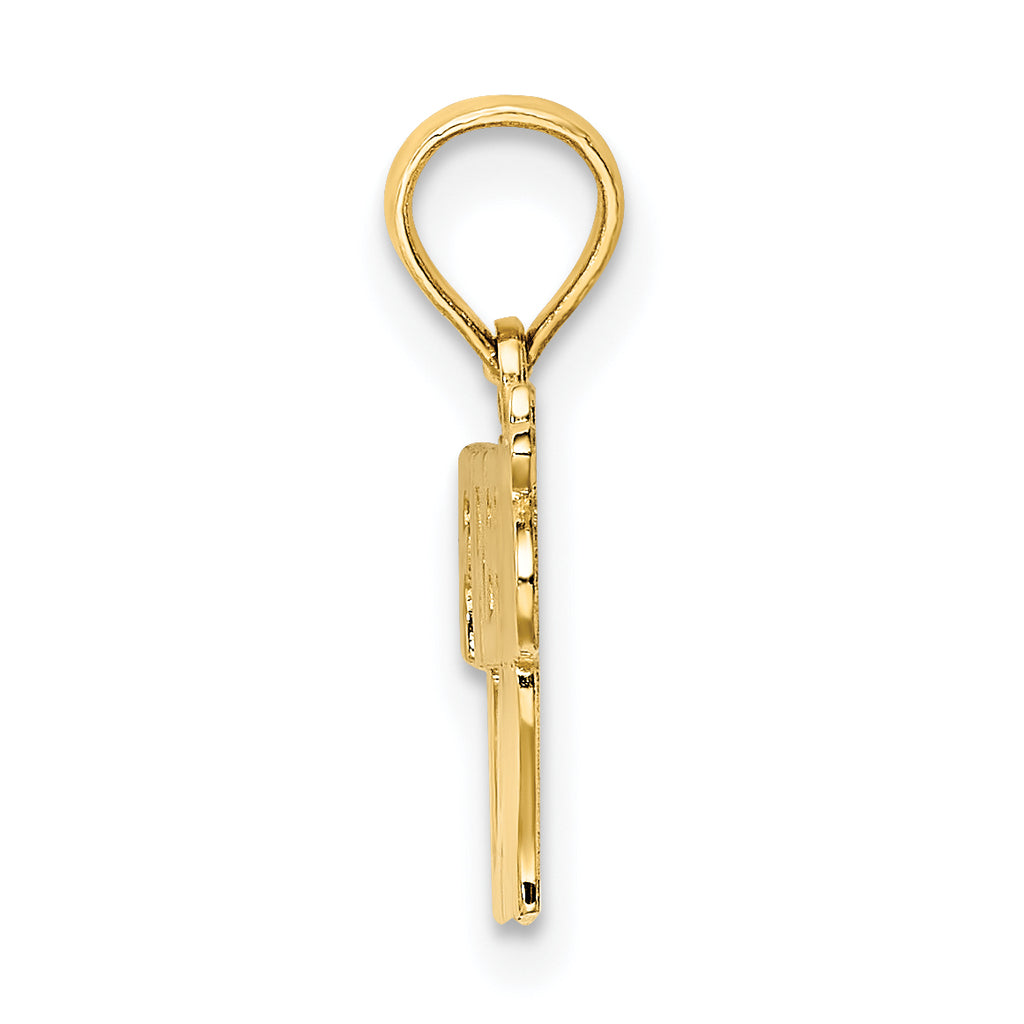 14k FIREFIGHTER'S LADY Charm