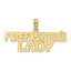 14k FIREFIGHTER'S LADY Charm