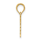 14k FIREFIGHTER'S DAUGHTER Charm