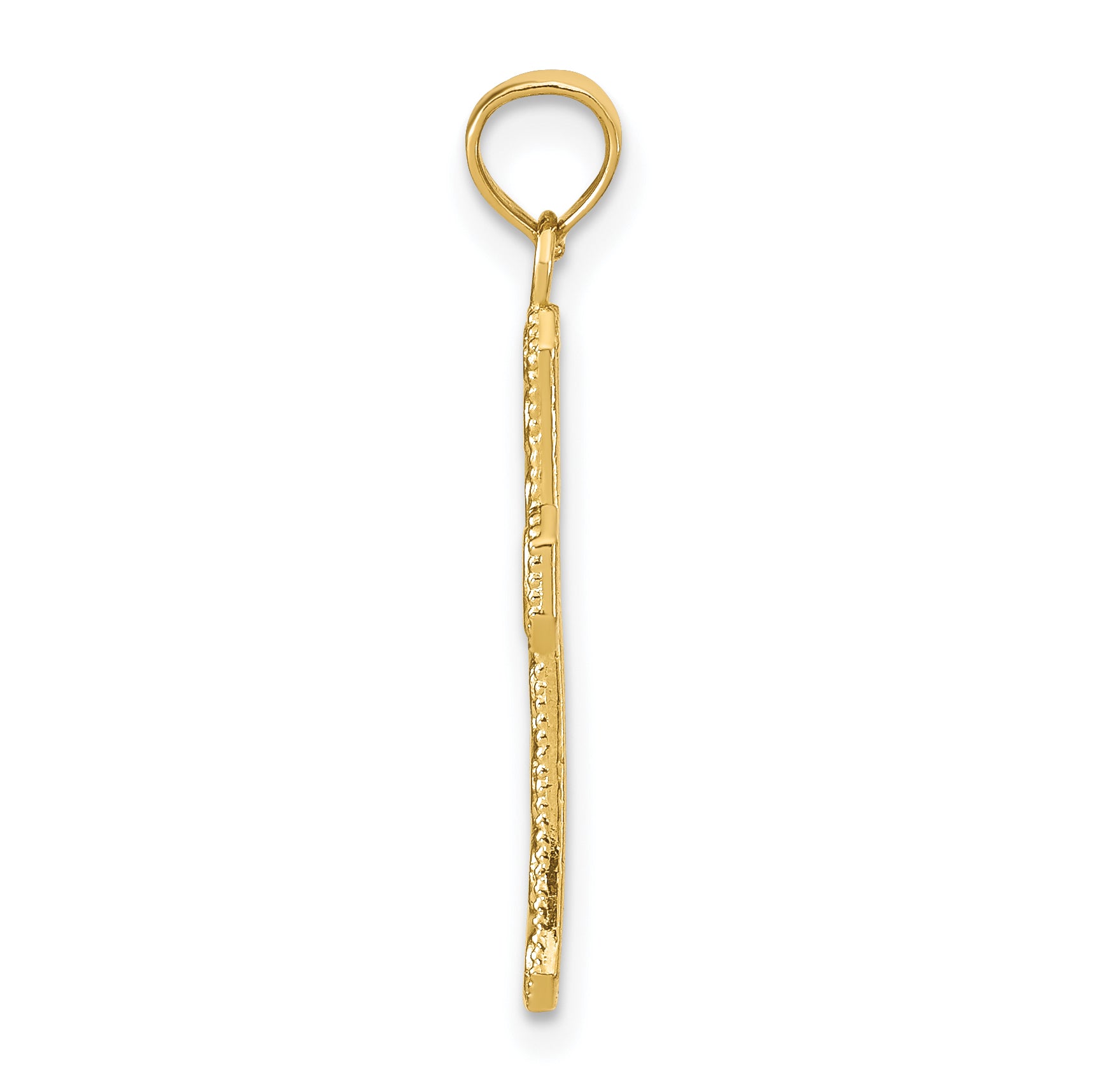 14k Fancy Cross Pendant Secondary image