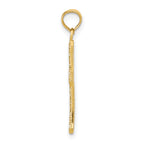 14k Fancy Cross Pendant