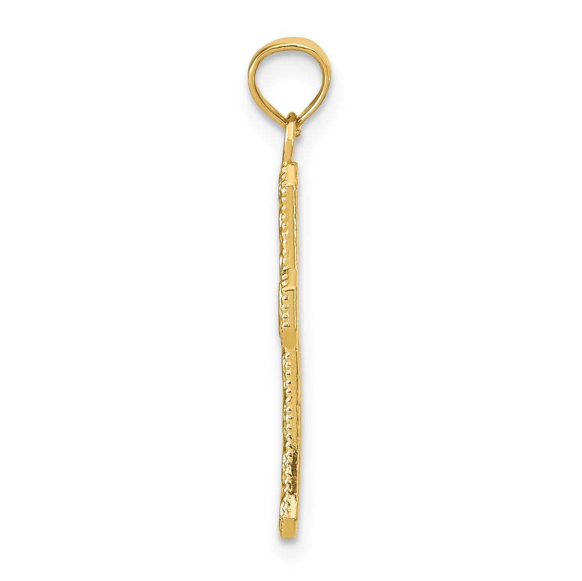 14k Fancy Cross Pendant