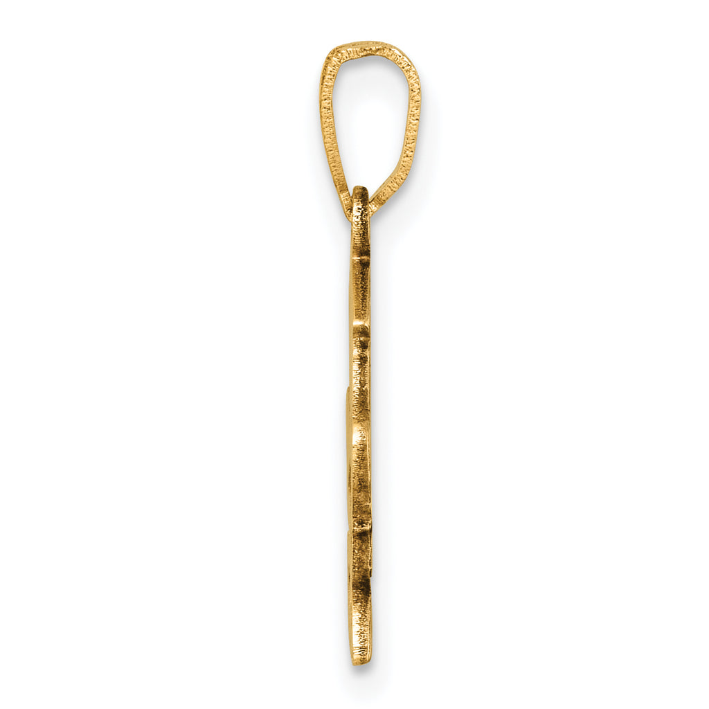 14K Graduation Cap and Diploma - 2025 Charm