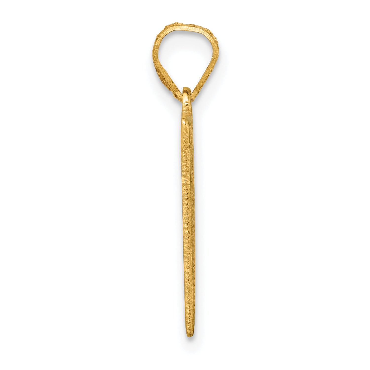 14K Class Of 2025 Rally Flag / Graduation Charm Secondary image