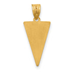 14K Class Of 2025 Rally Flag / Graduation Charm