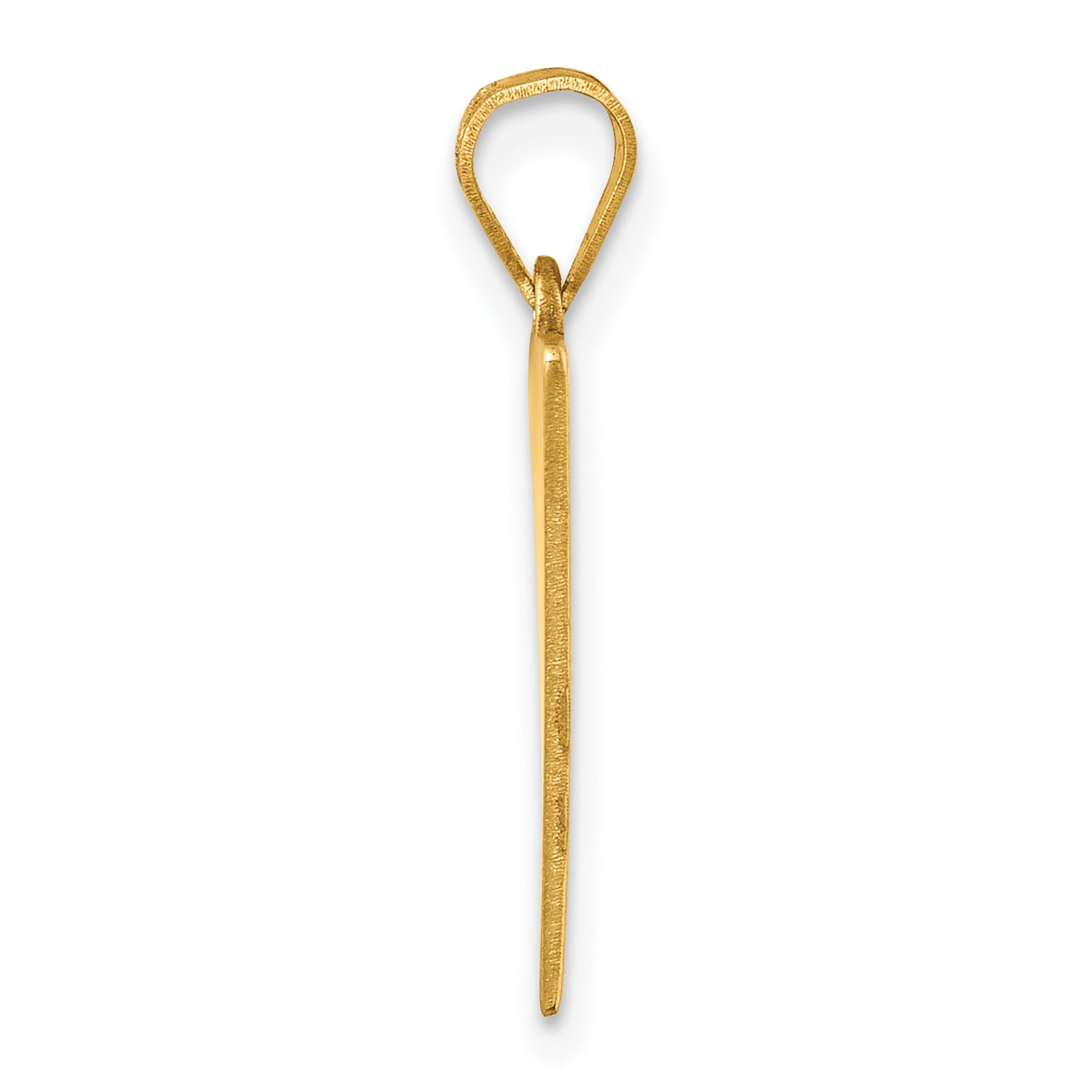 14K Class Of 2026 Rally Flag / Graduation Charm Secondary image