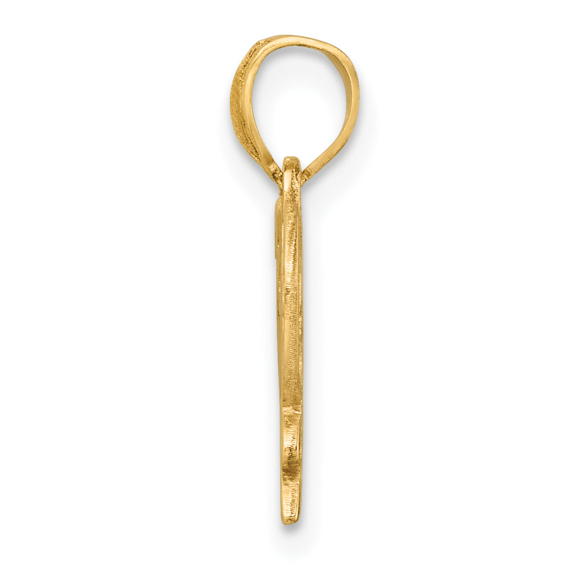 14k Polished CLASS OF 2026 Graduation Charm Secondary image
