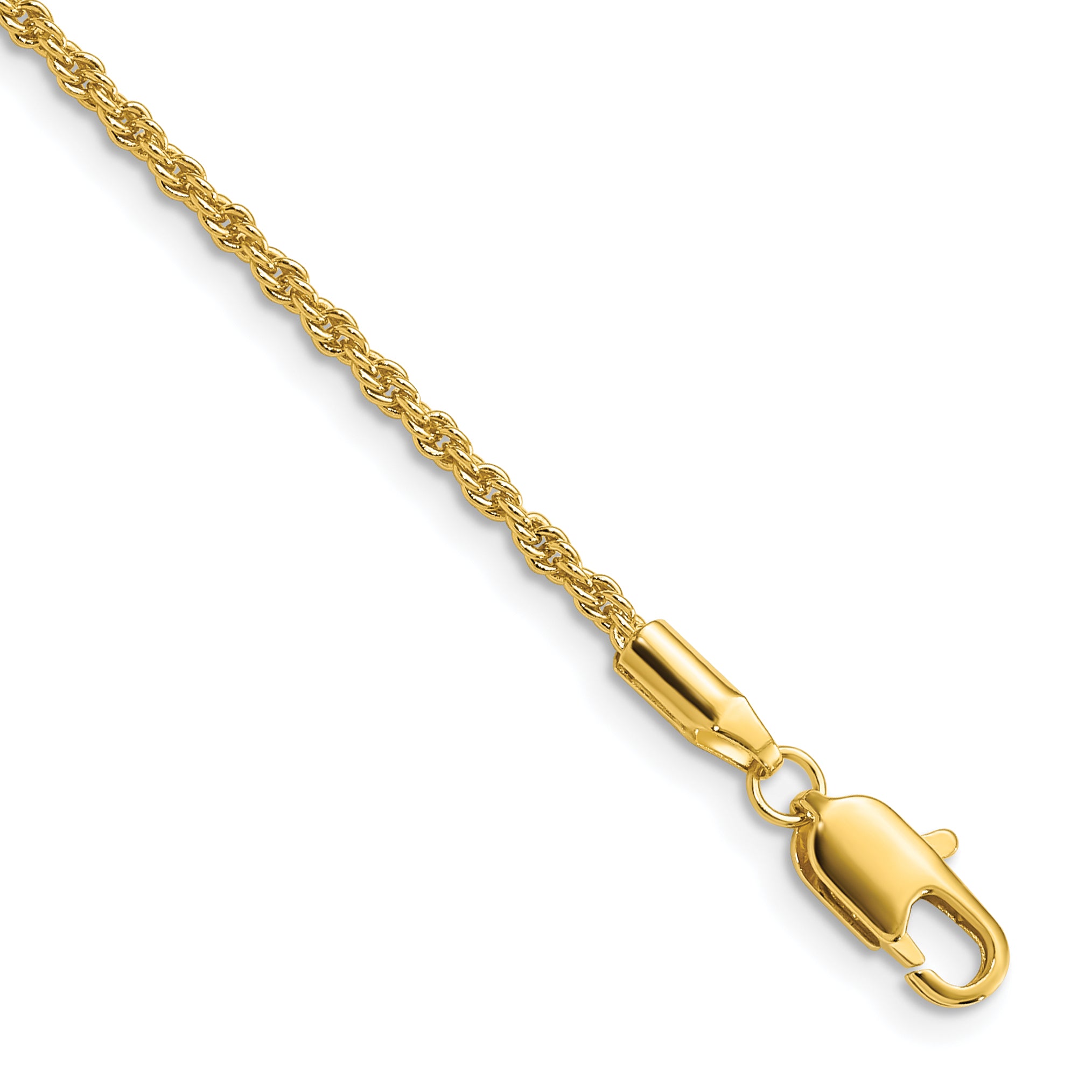 Kelly Waters Gold-plated 2mm French Rope 24 inch Chain Main image