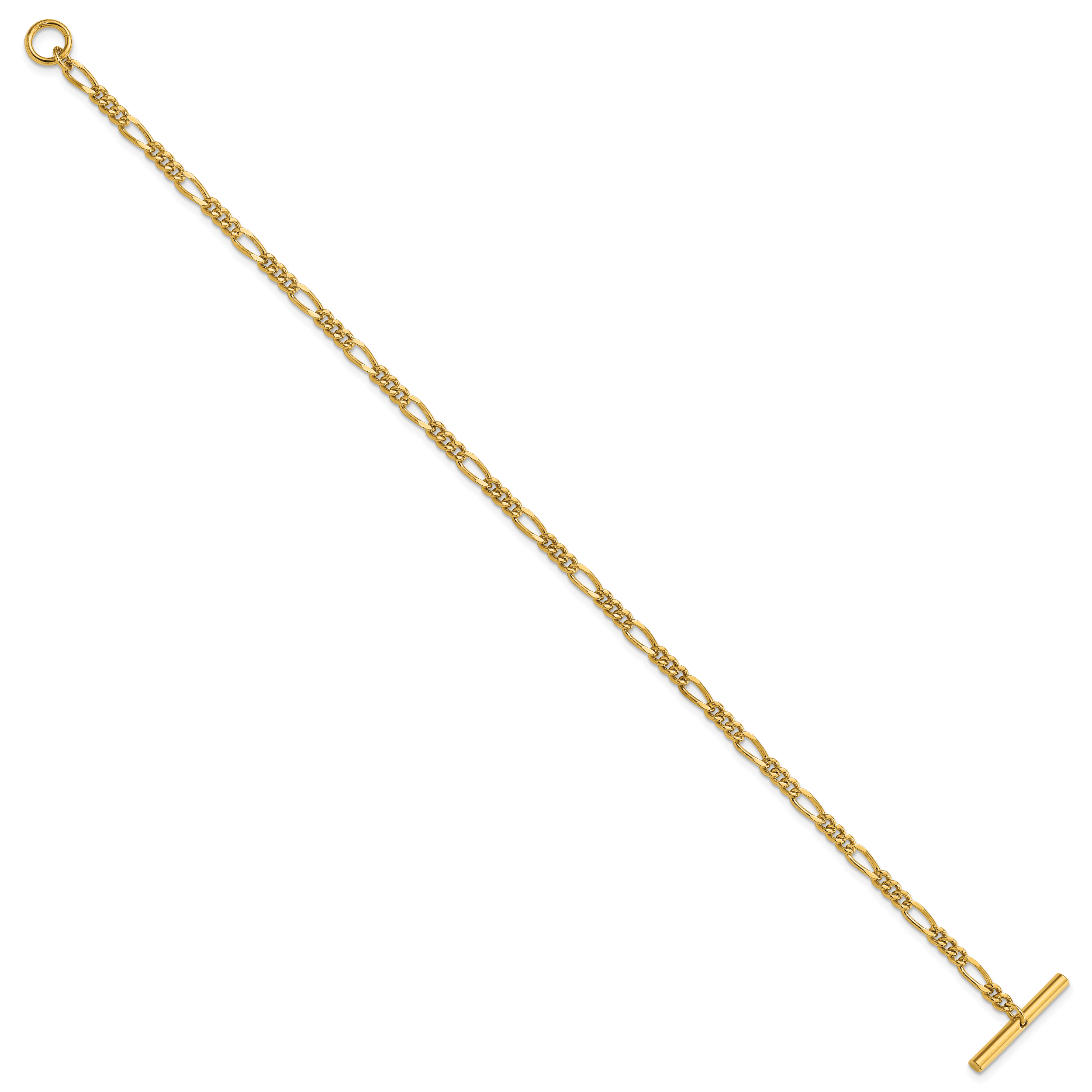 Kelly Waters Gold-plated Figaro Tie Chain Secondary image