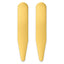Kelly Waters Brass Pair of Two 2 inch Engravable Collar Stays