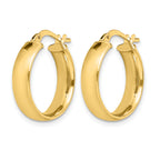 14K Polished Earrings