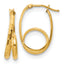 14K Polished Fancy Earrings