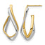 Stud Earrings in 14K Yellow Gold, 14.25mm - Sophia Jewelers