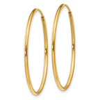 14k 1.00mm Endless Hoop Earring