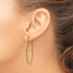 14k 1.00mm Endless Hoop Earring