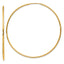 14k 1.00mm Endless Hoop Earring