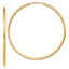 14k 1.2mm Polished Round Endless Hoop Earrings