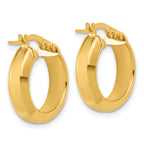 14K Polished Hoop Earrings
