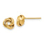 14K Polished Post Earrings