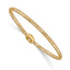 14K Polished Mesh Stretch Bracelet
