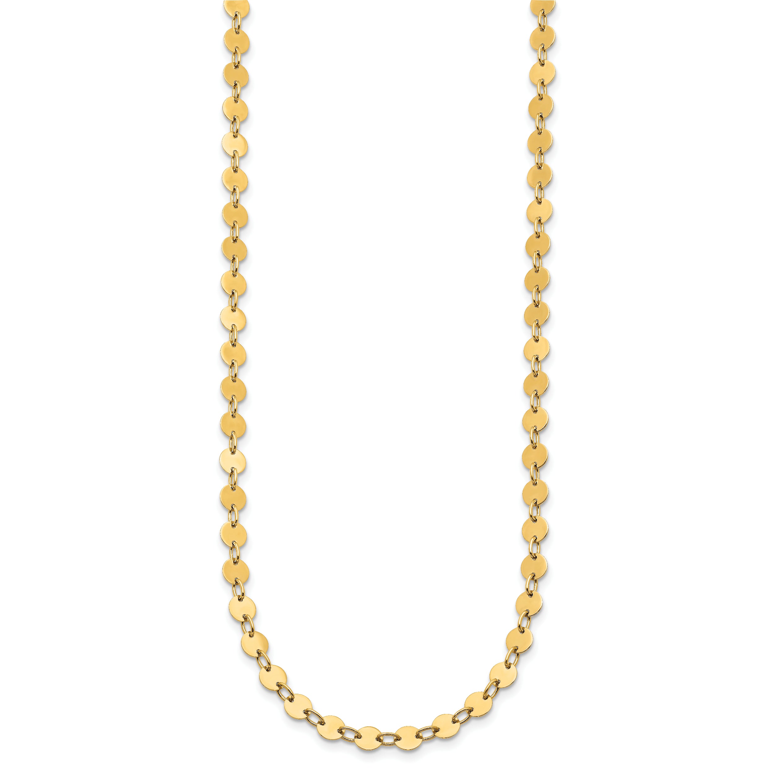 14k Polished Necklace