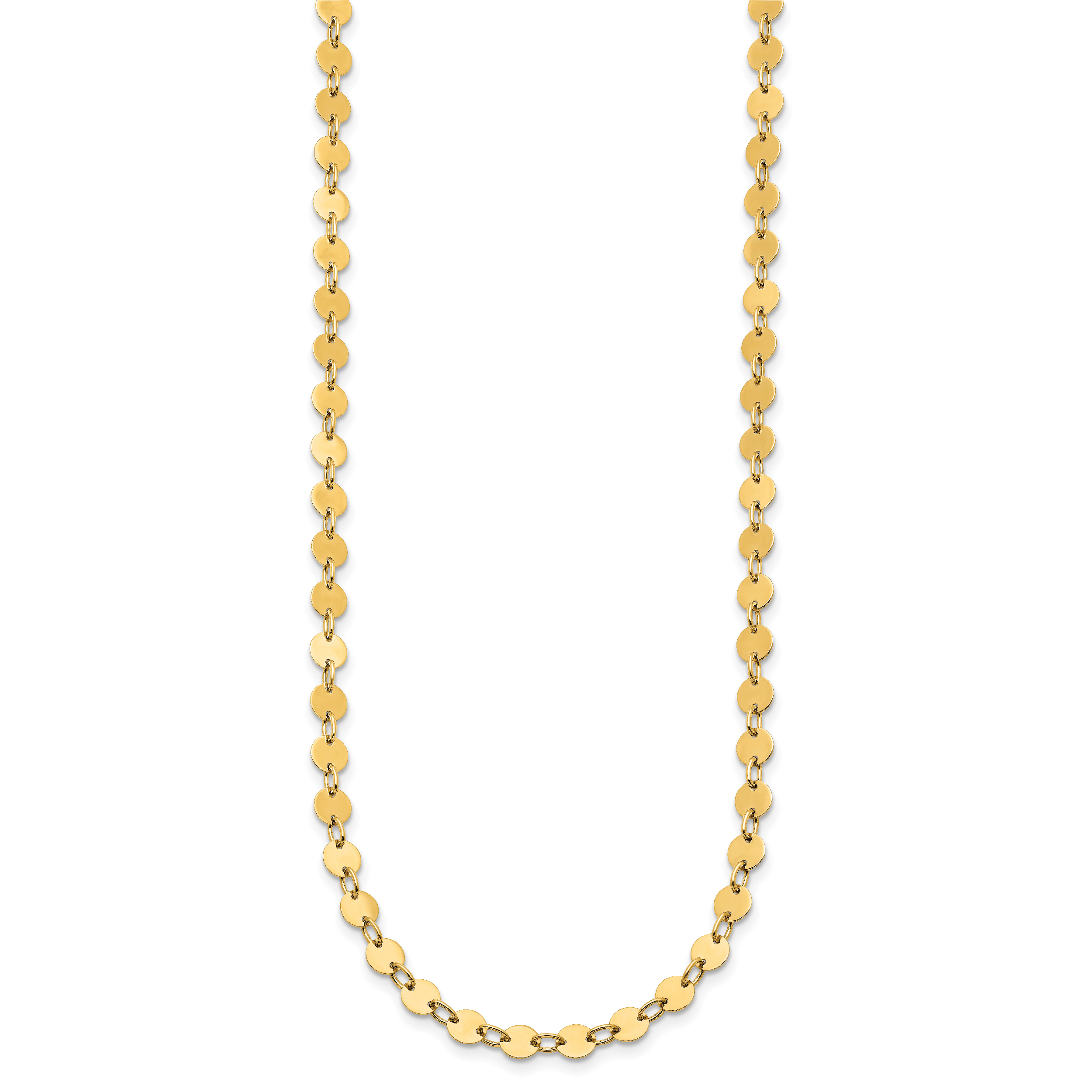 14k Polished Necklace