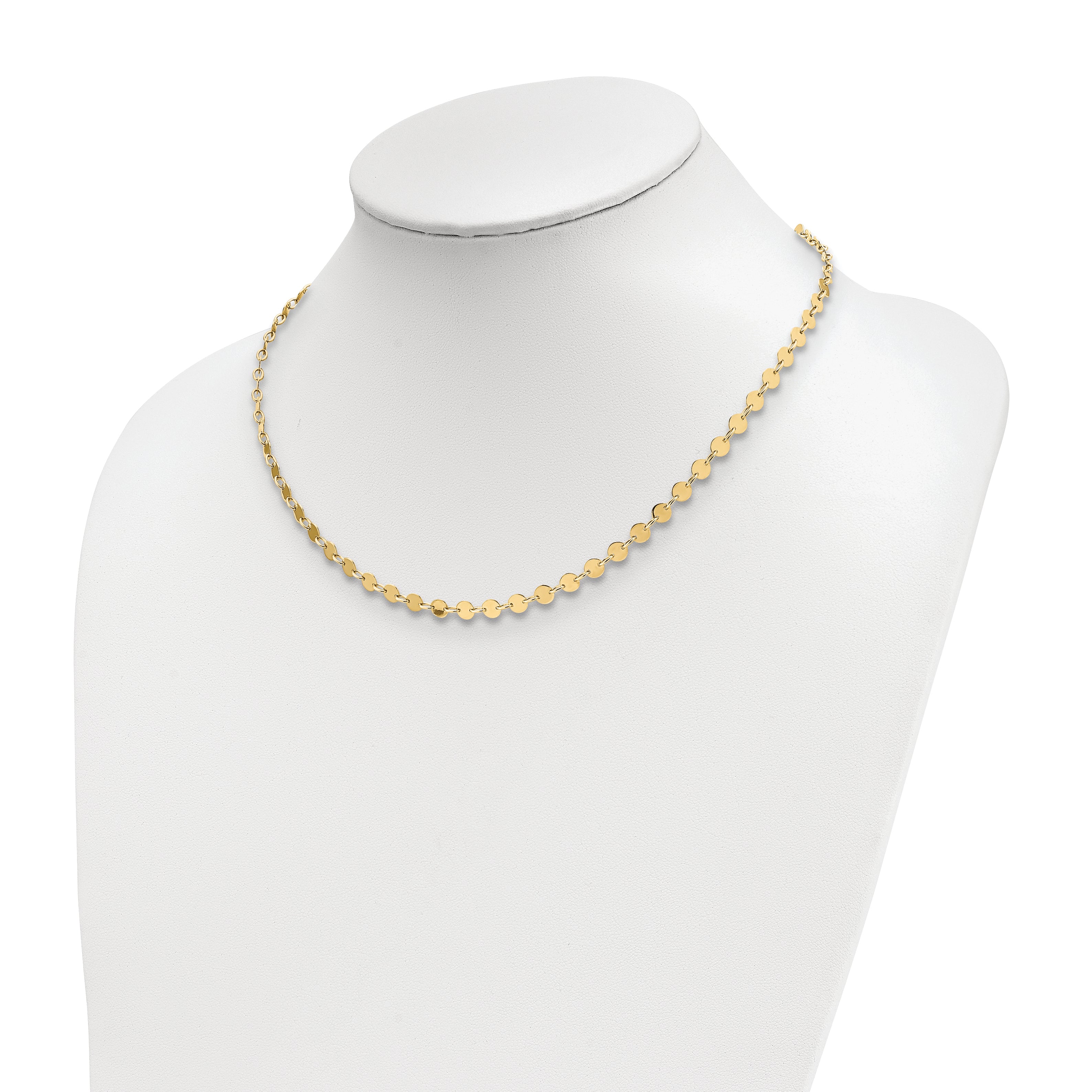 14k Polished Necklace