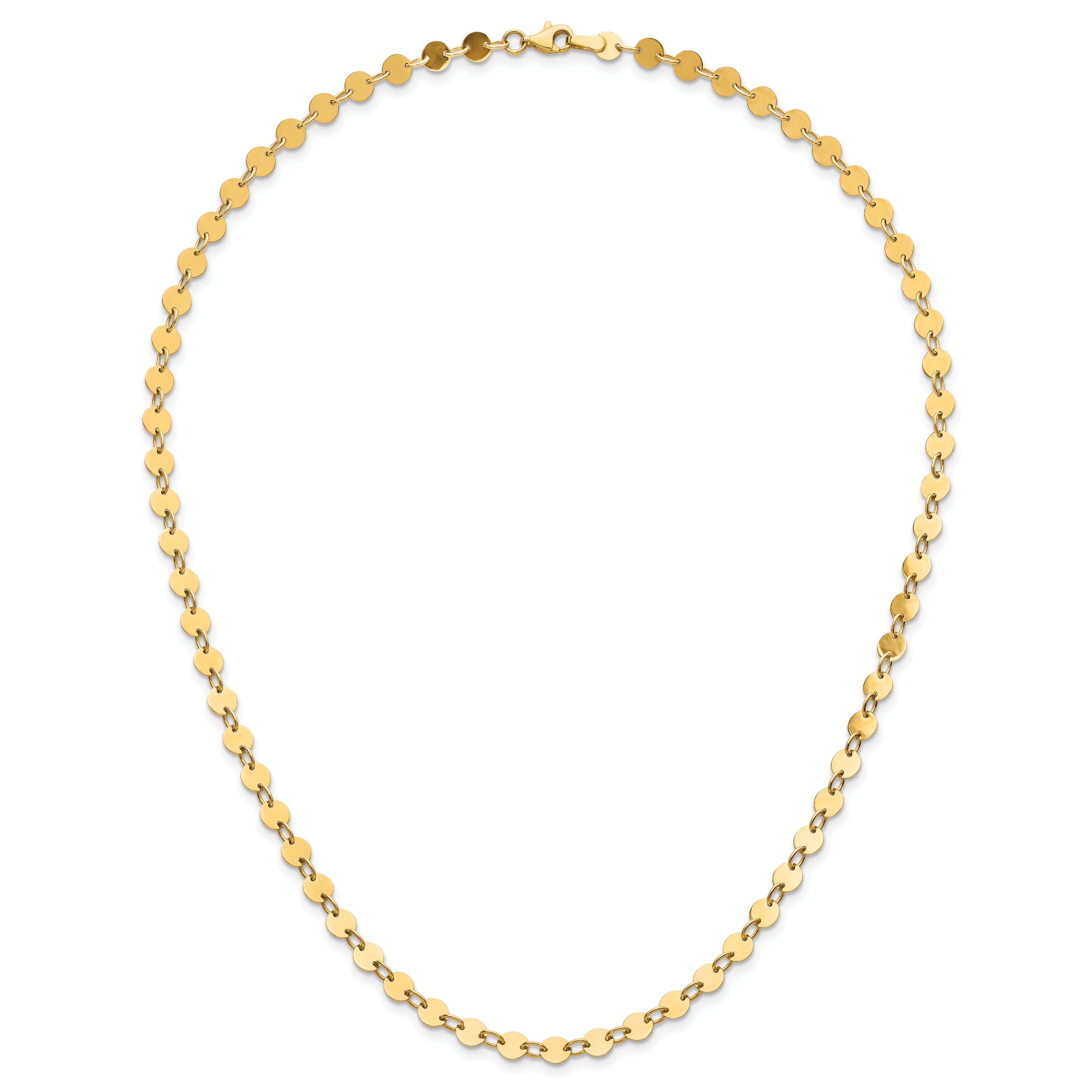 14k Polished Necklace