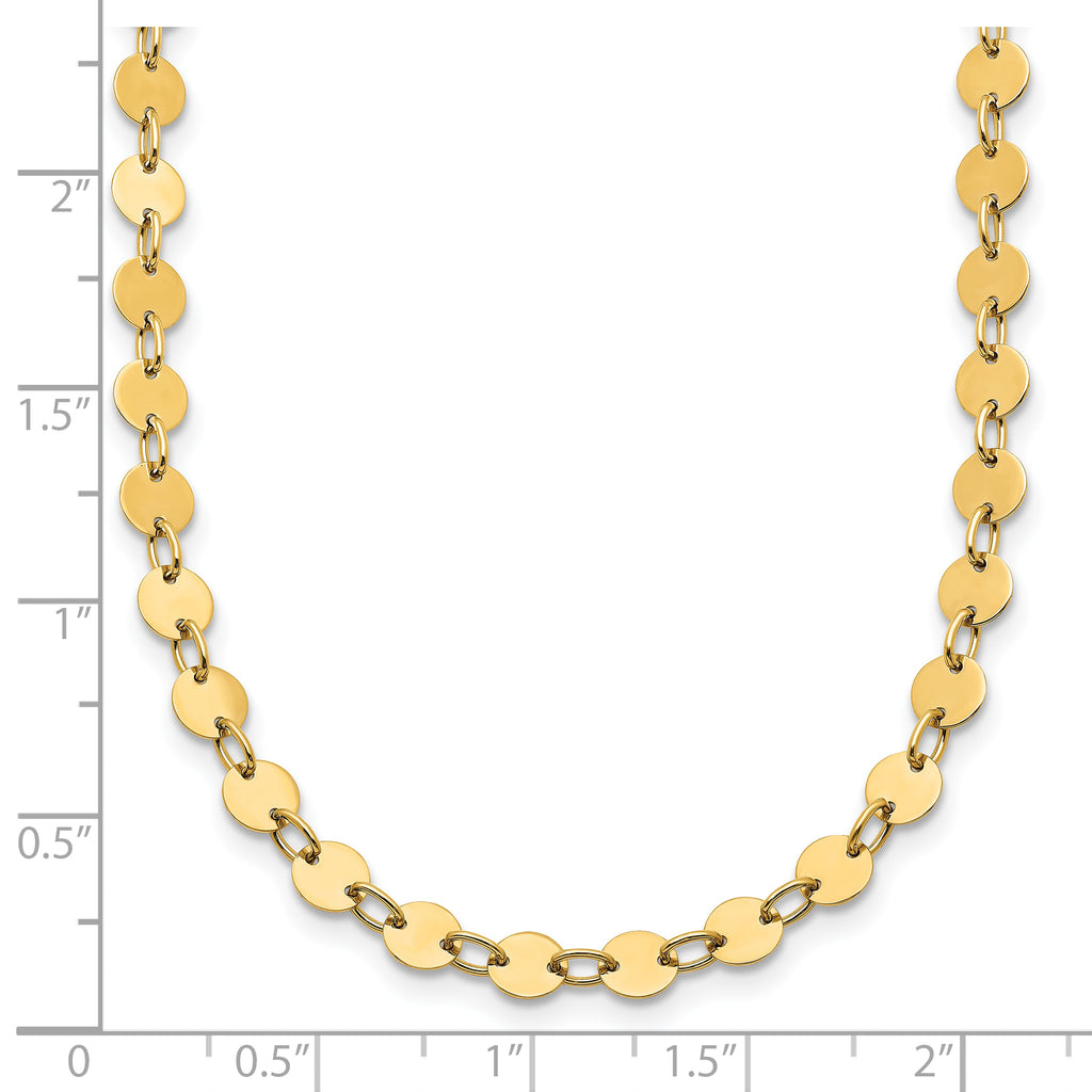 14k Polished Necklace