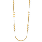 14k Polished Butterfly Necklace