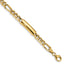 14k Men's Polished Fancy Link Bracelet