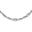 14k White Gold Polished Link Necklace
