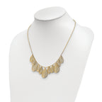 14k Polished D/C w/ 2in ext. Necklace