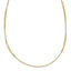 14k Polished Textured Necklace