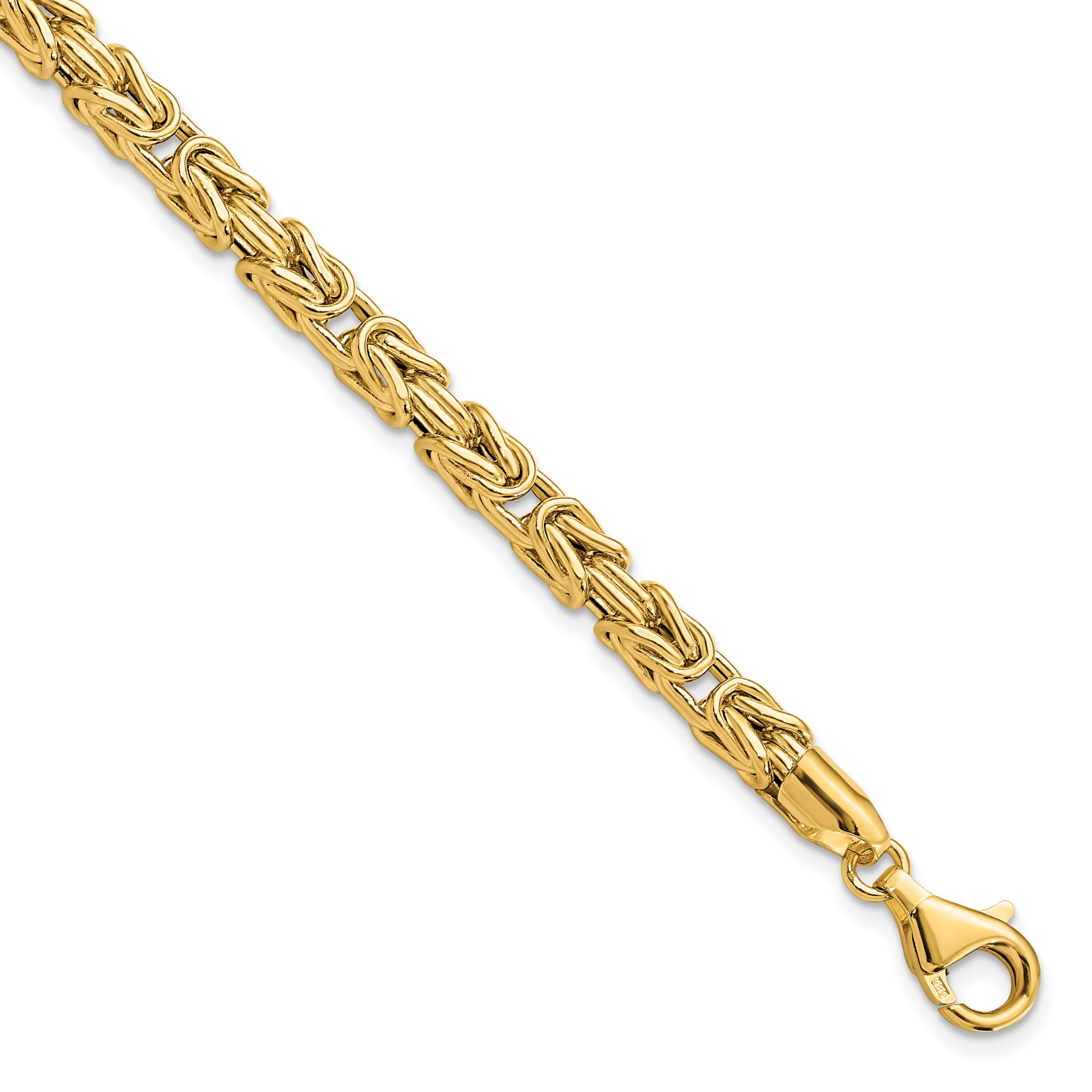 14K Polished Fancy Link Bracelet Main image