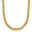 14K Polished Byzantine Link Necklace
